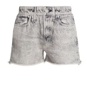 Rag and Bone Miramar Cotton Sweat short Grey Acid Wash Pockets Trendy Sz L NEW